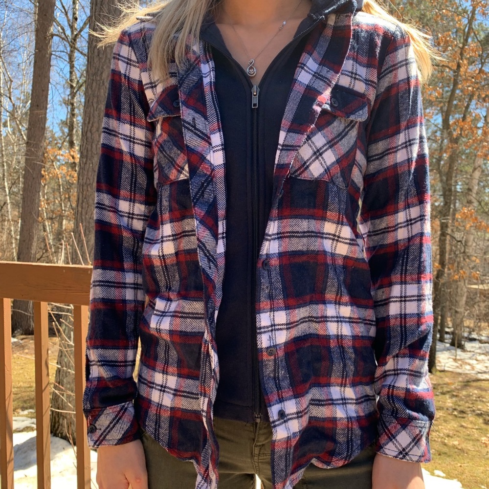 Hooded Flannel